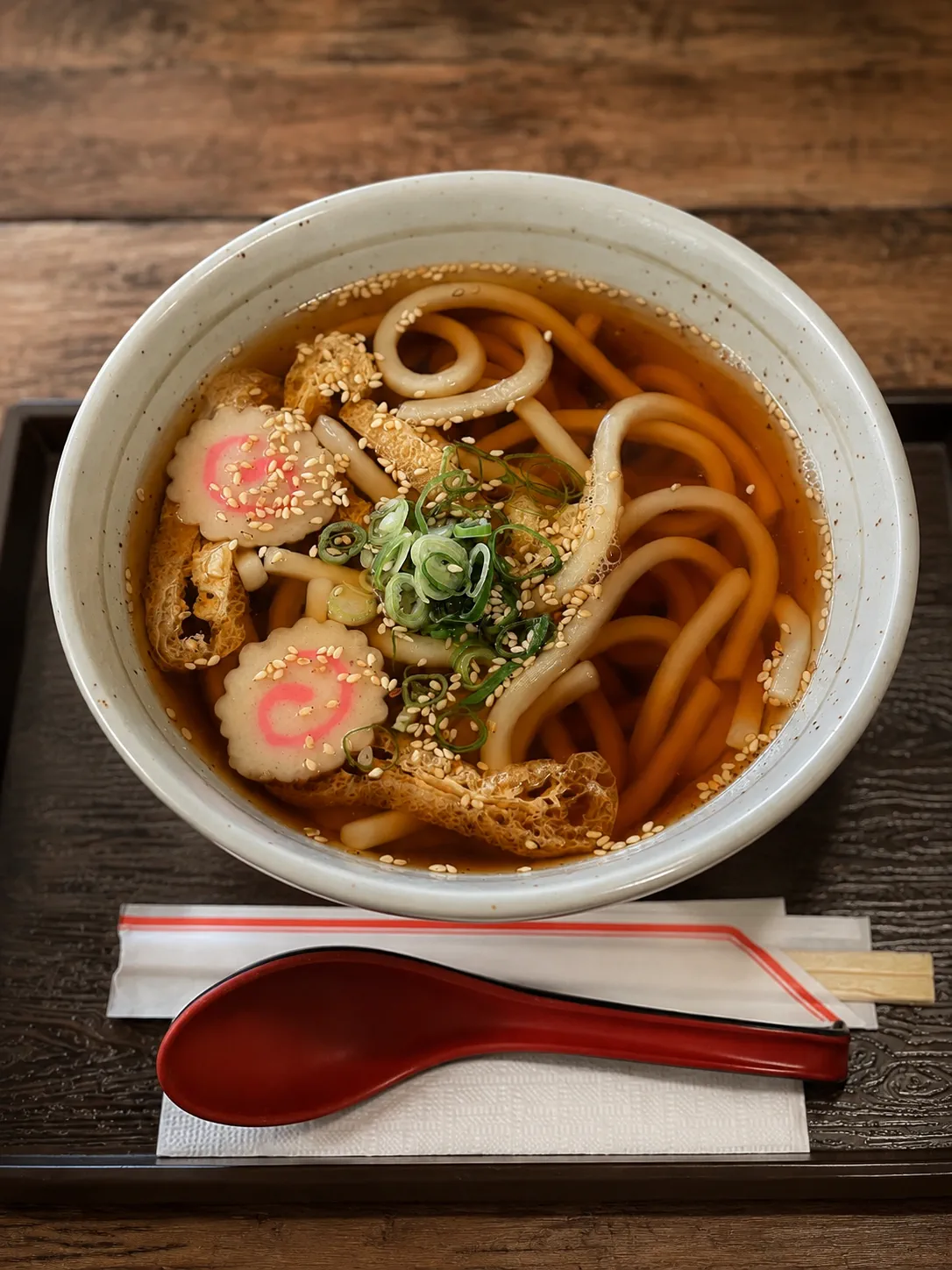 Udon noodle bowl at KATSUYA